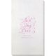 Whimsy Best Day Ever Bamboo Luxe Guest Towels Image 2 of 7